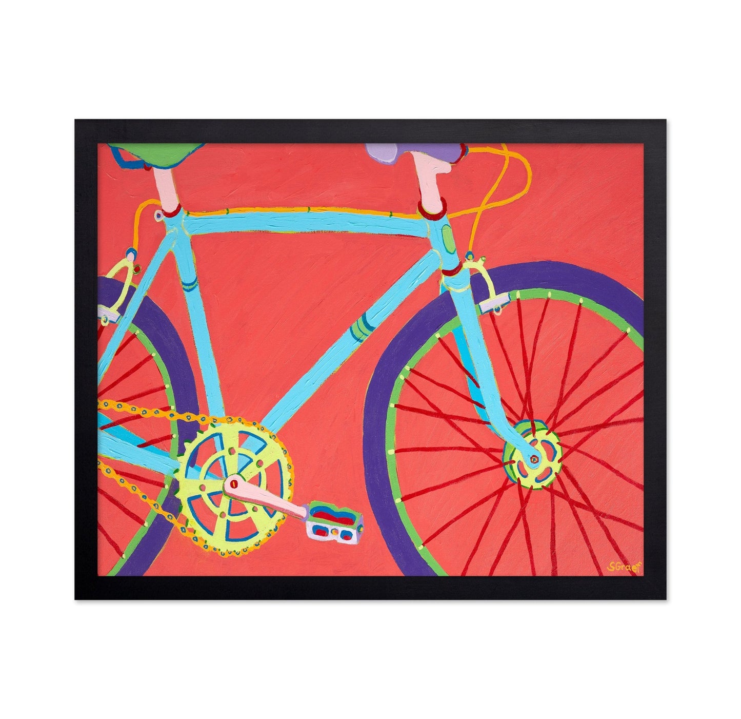 Colorful Bike Detail