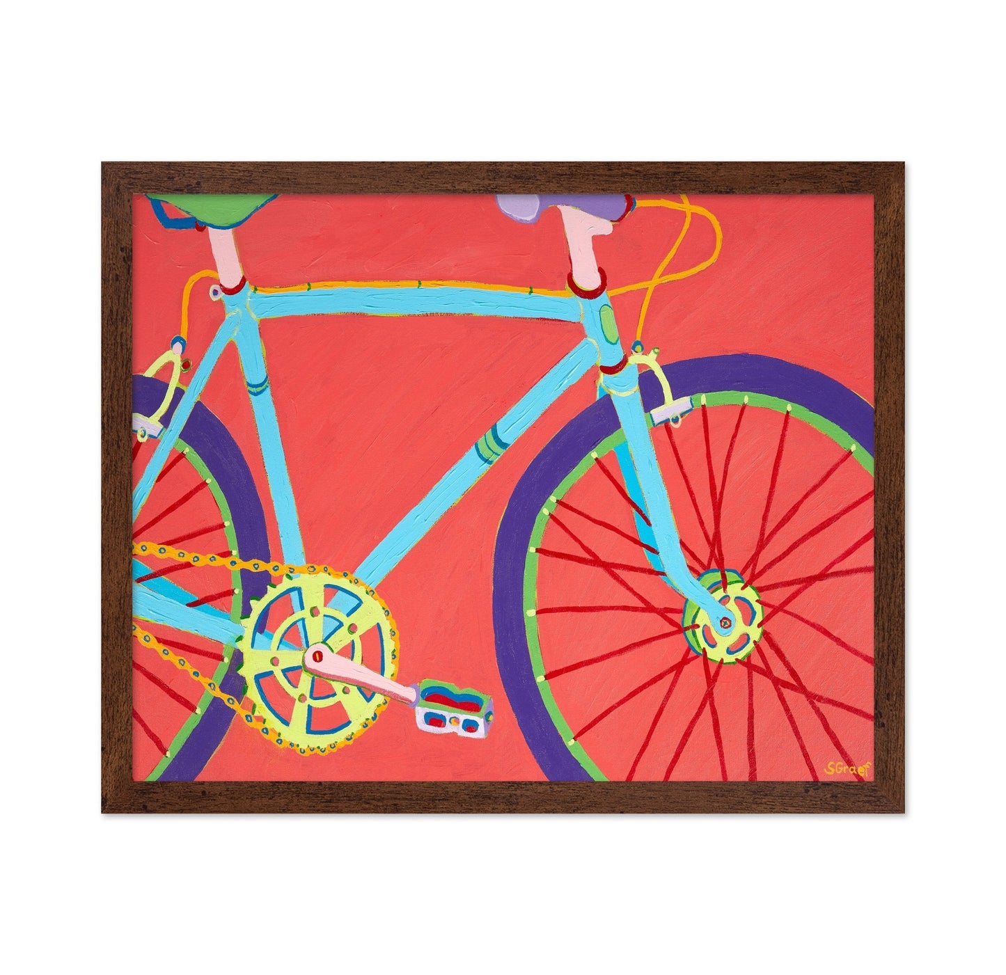 Colorful Bike Detail