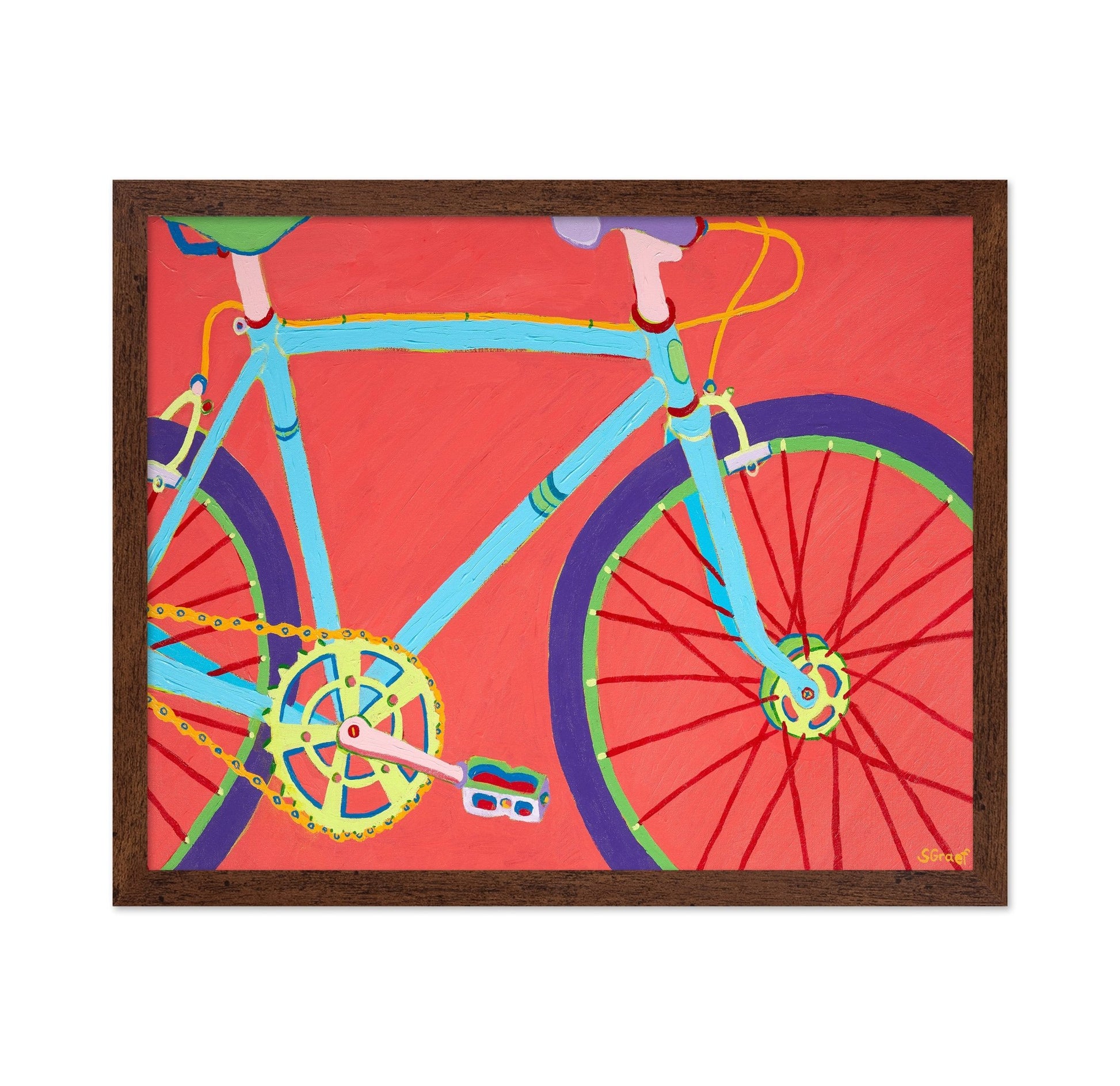 Colorful Bike Detail