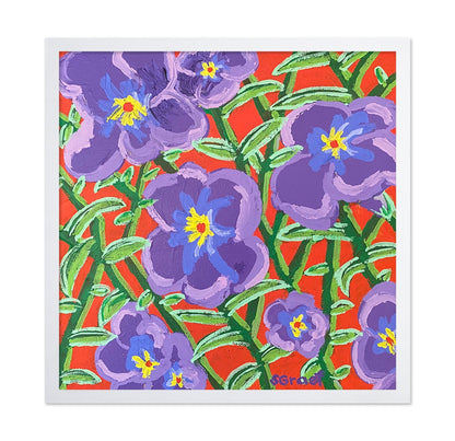 Purple Floral Pattern
