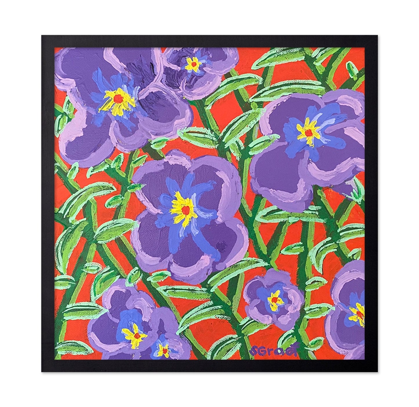 Purple Floral Pattern
