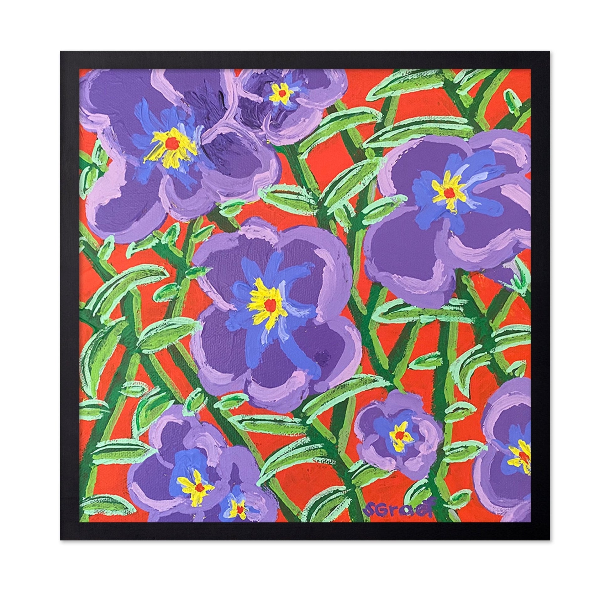 Purple Floral Pattern