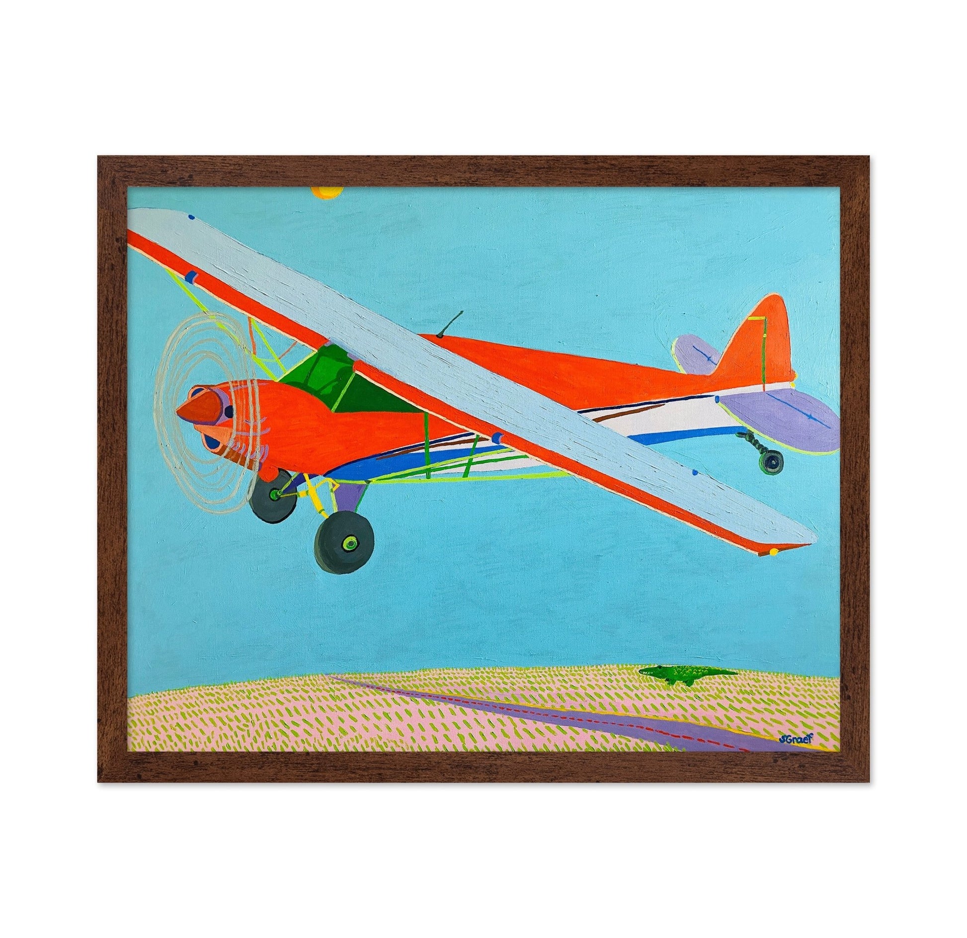 Vintage Propeller Plane