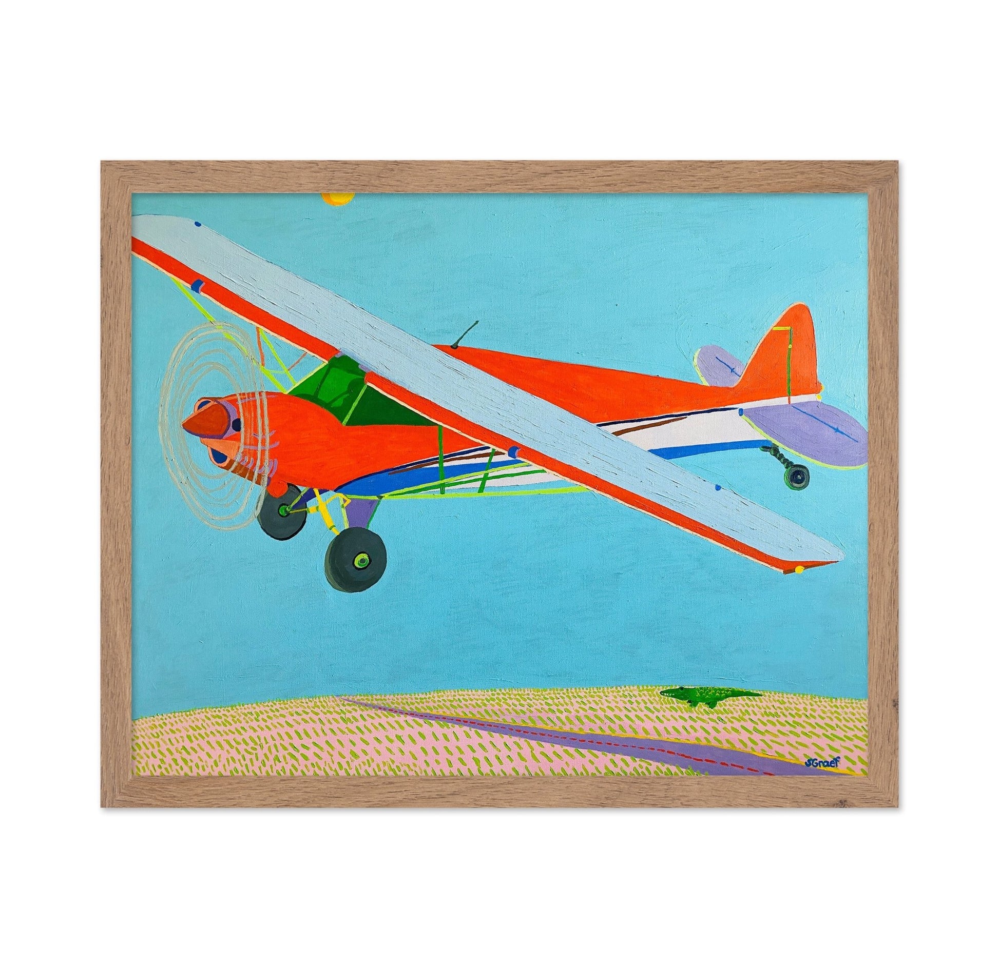 Vintage Propeller Plane