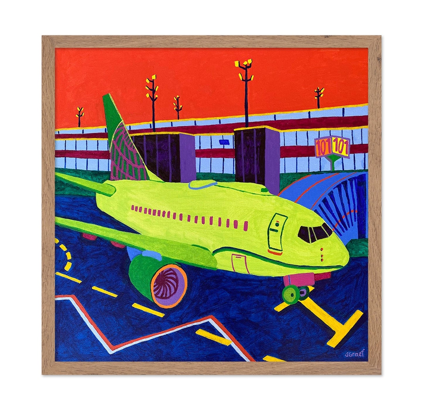 Airport Runway Plane