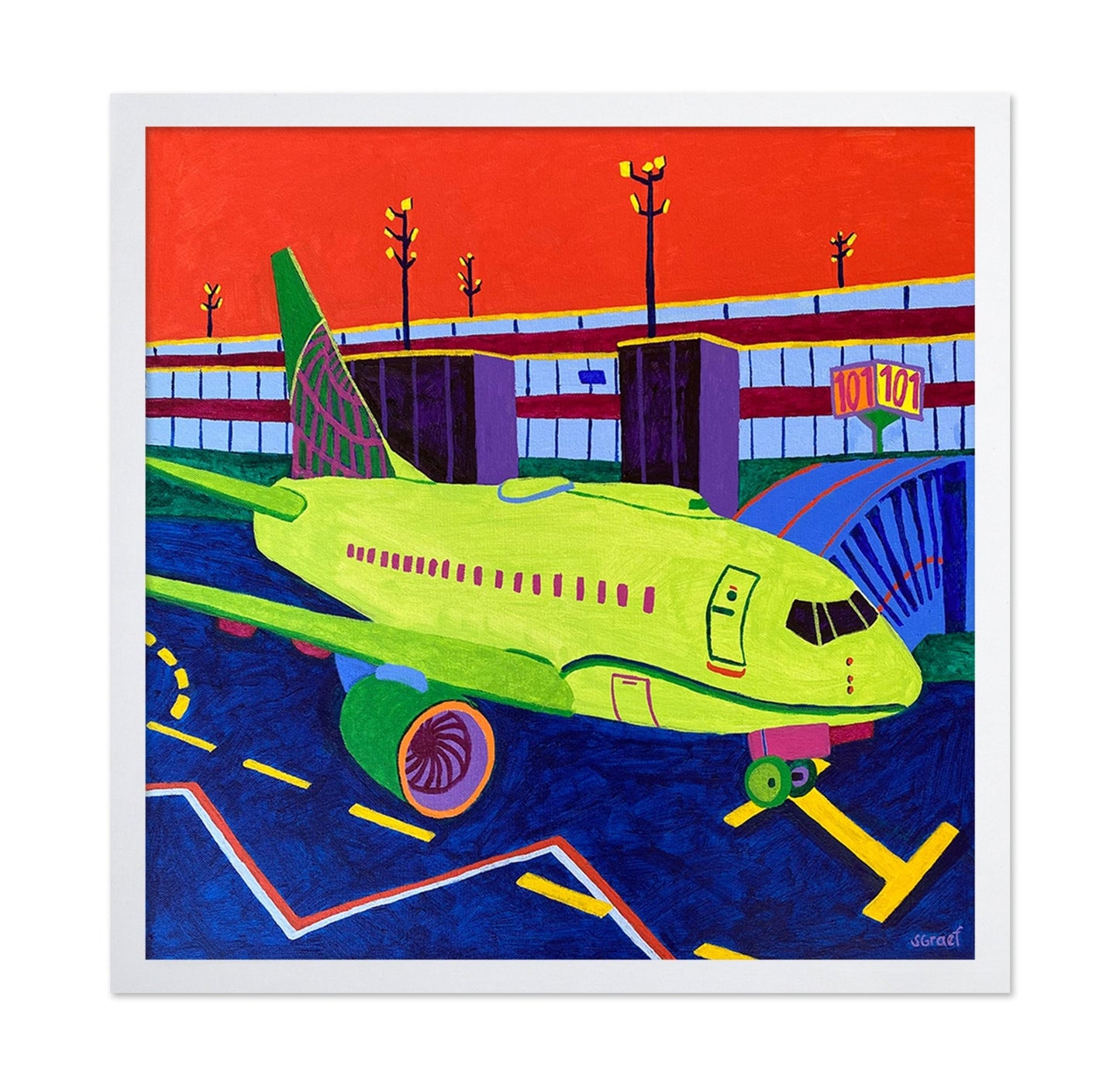 Airport Runway Plane