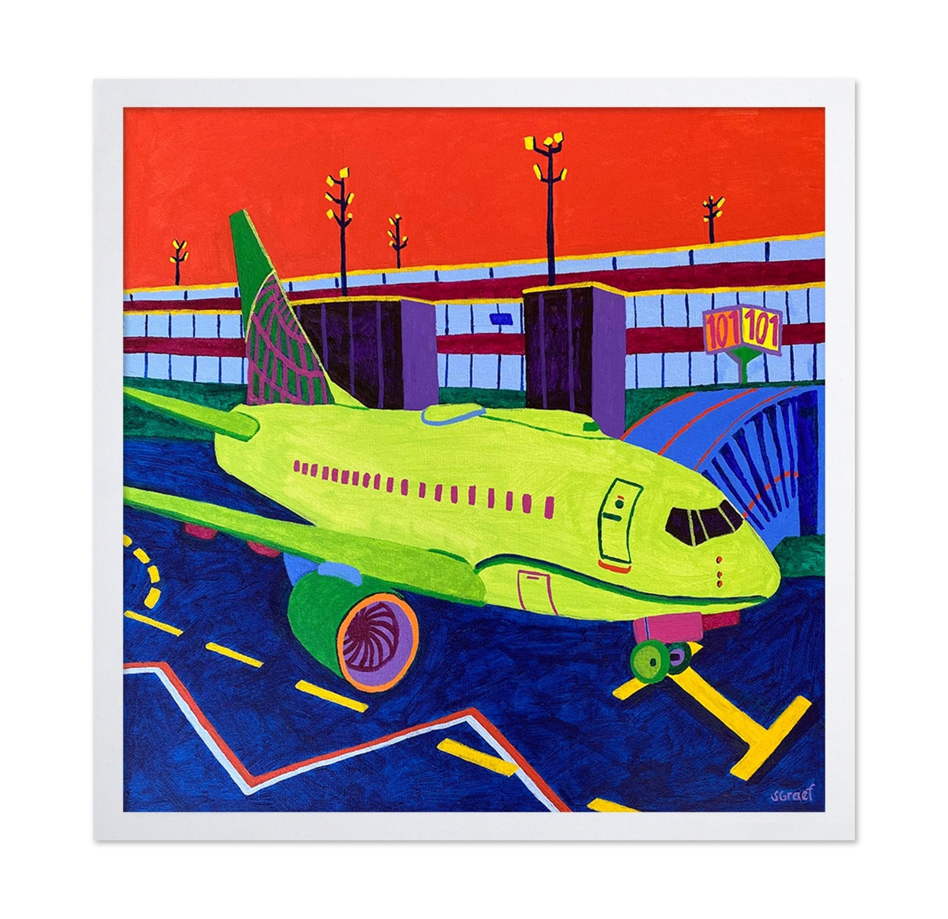 Airport Runway Plane