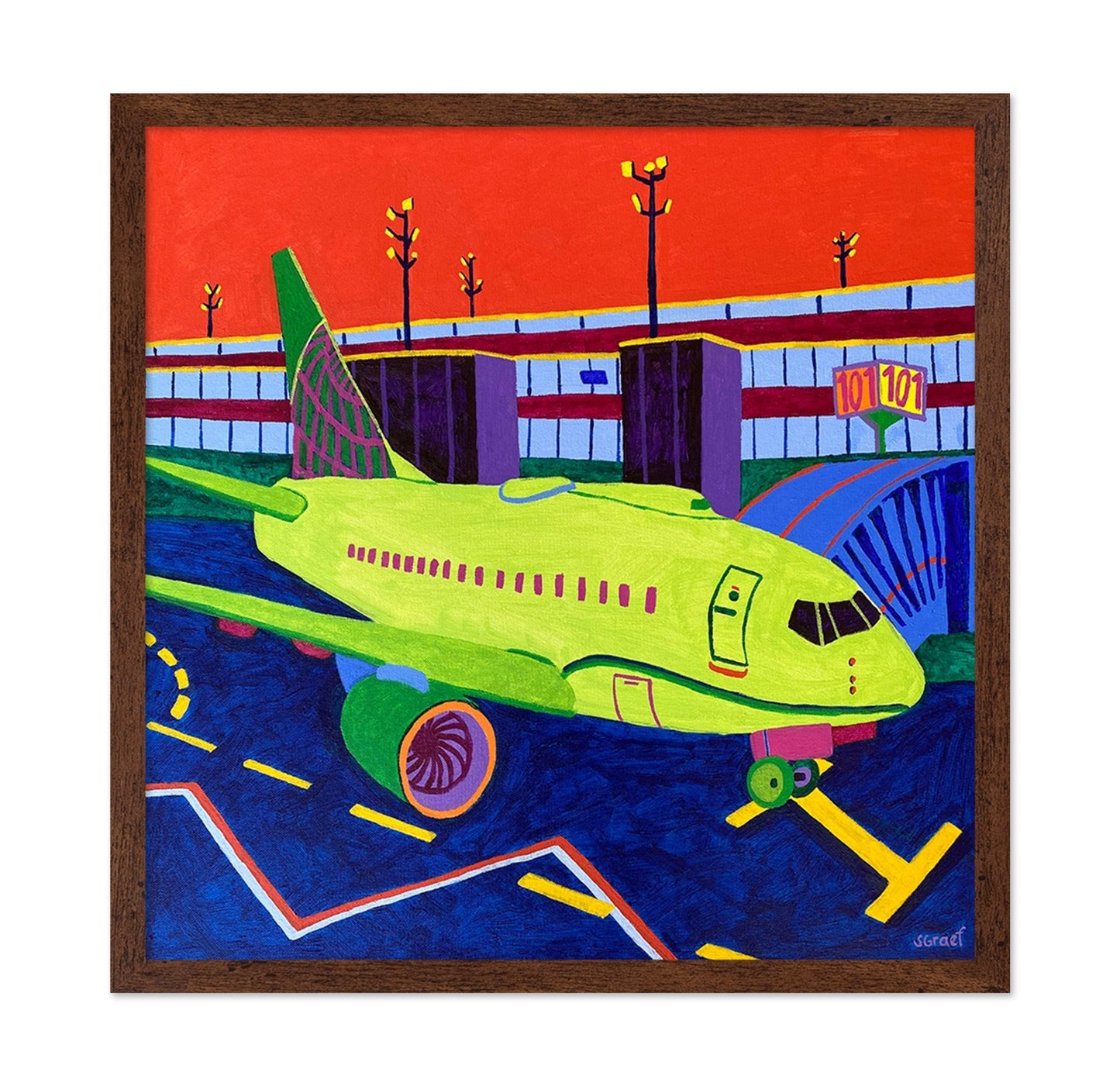Airport Runway Plane