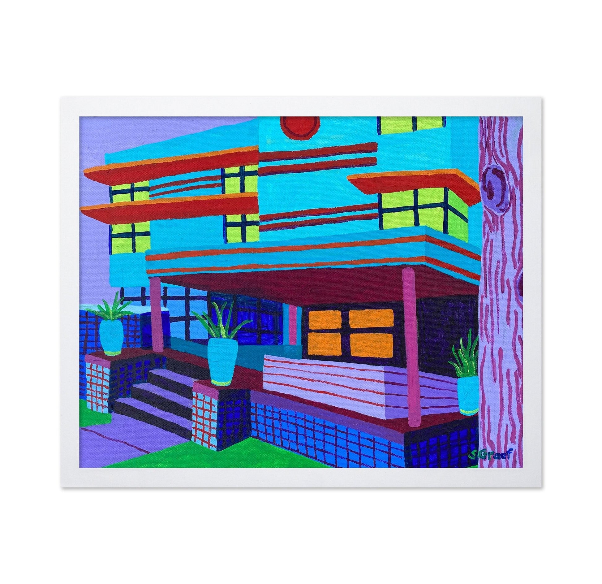 Modern Colorful House