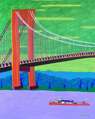 Colorful Bridge River