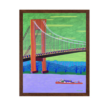 Colorful Bridge River