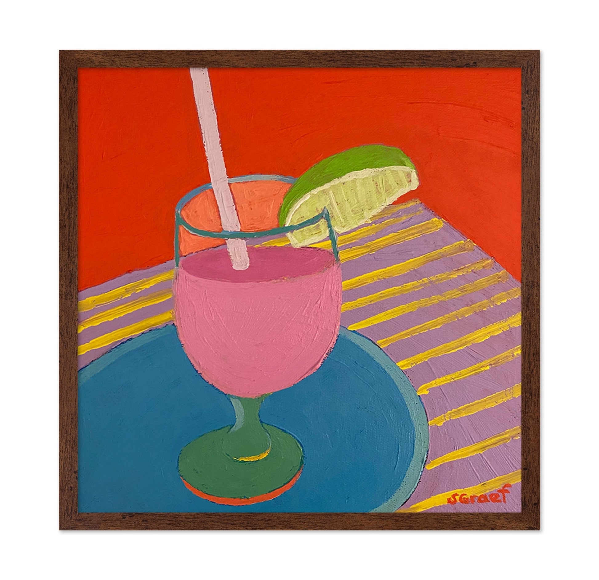 Pink Cocktail Lime