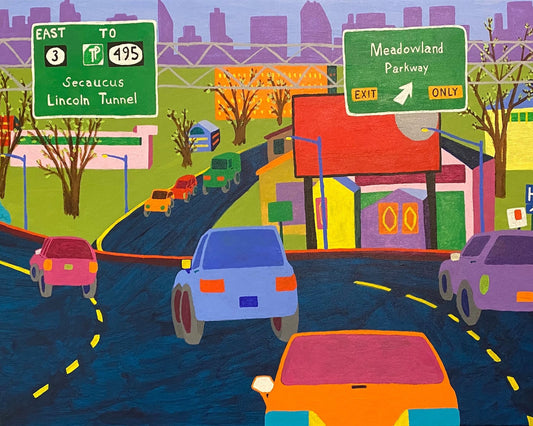 Highway Exit Scene