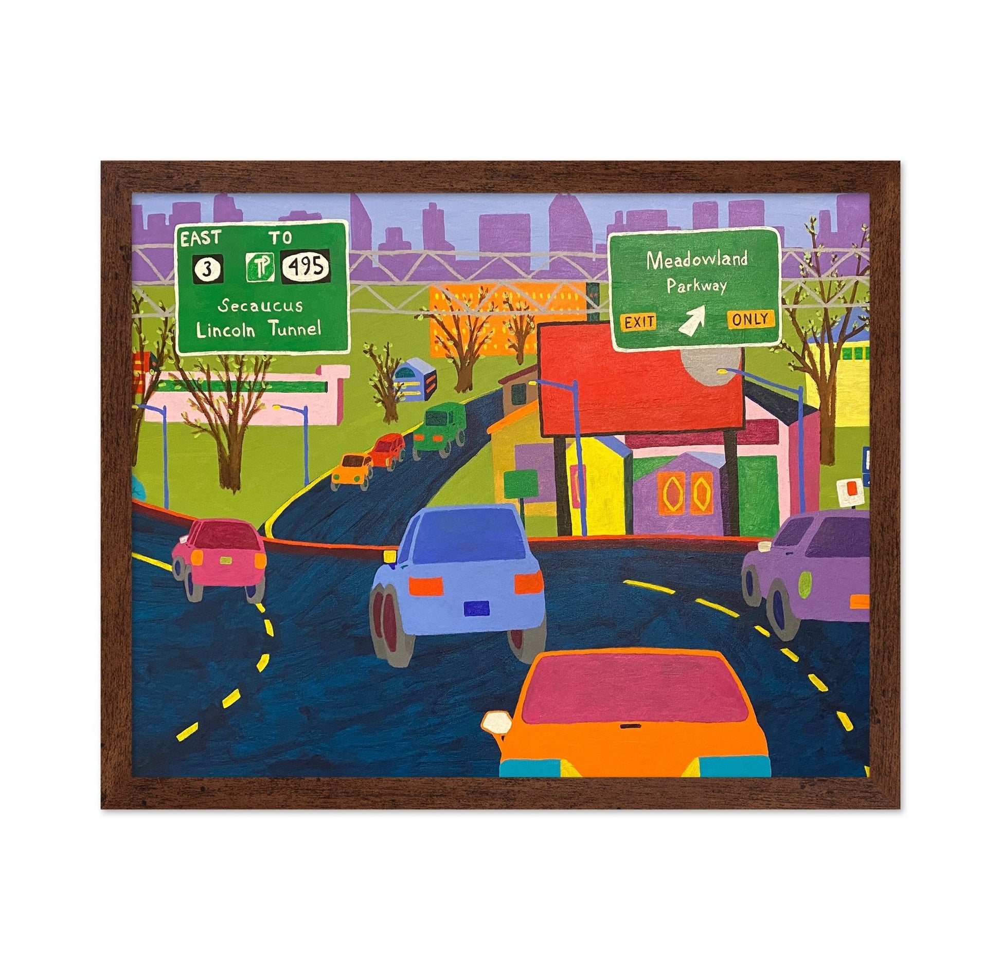 Highway Exit Scene