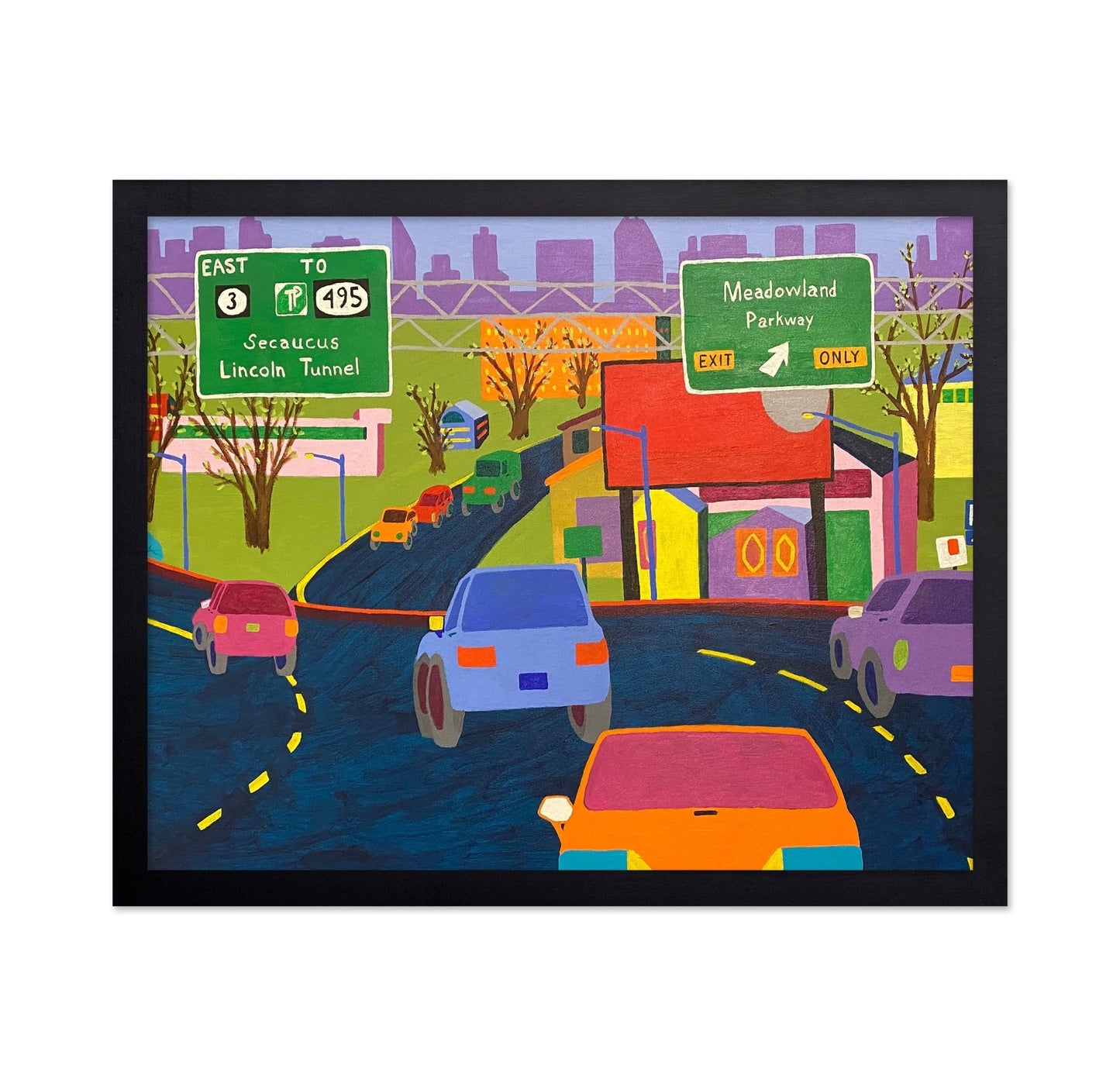 Highway Exit Scene