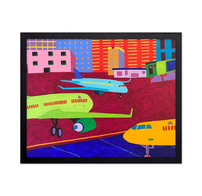 Colorful Airport Planes No2