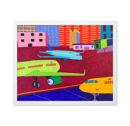 Colorful Airport Planes No2