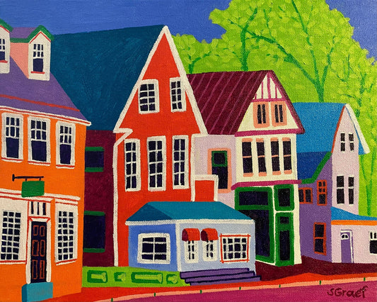 Colorful Town Houses