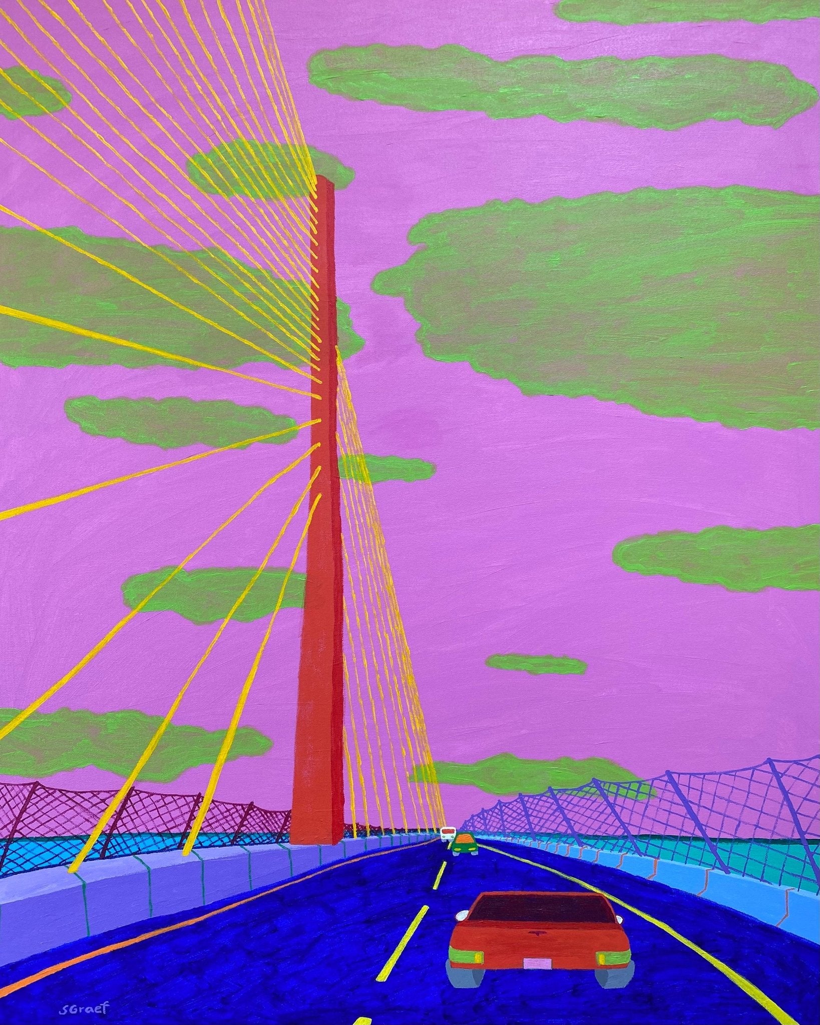 Colorful Bridge Drive