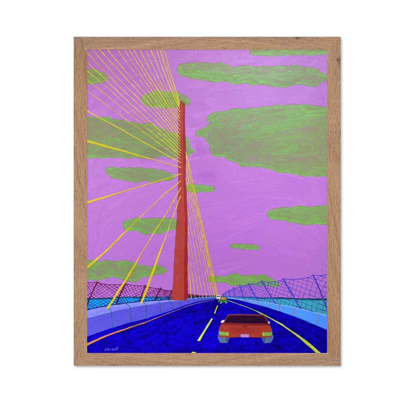 Colorful Bridge Drive