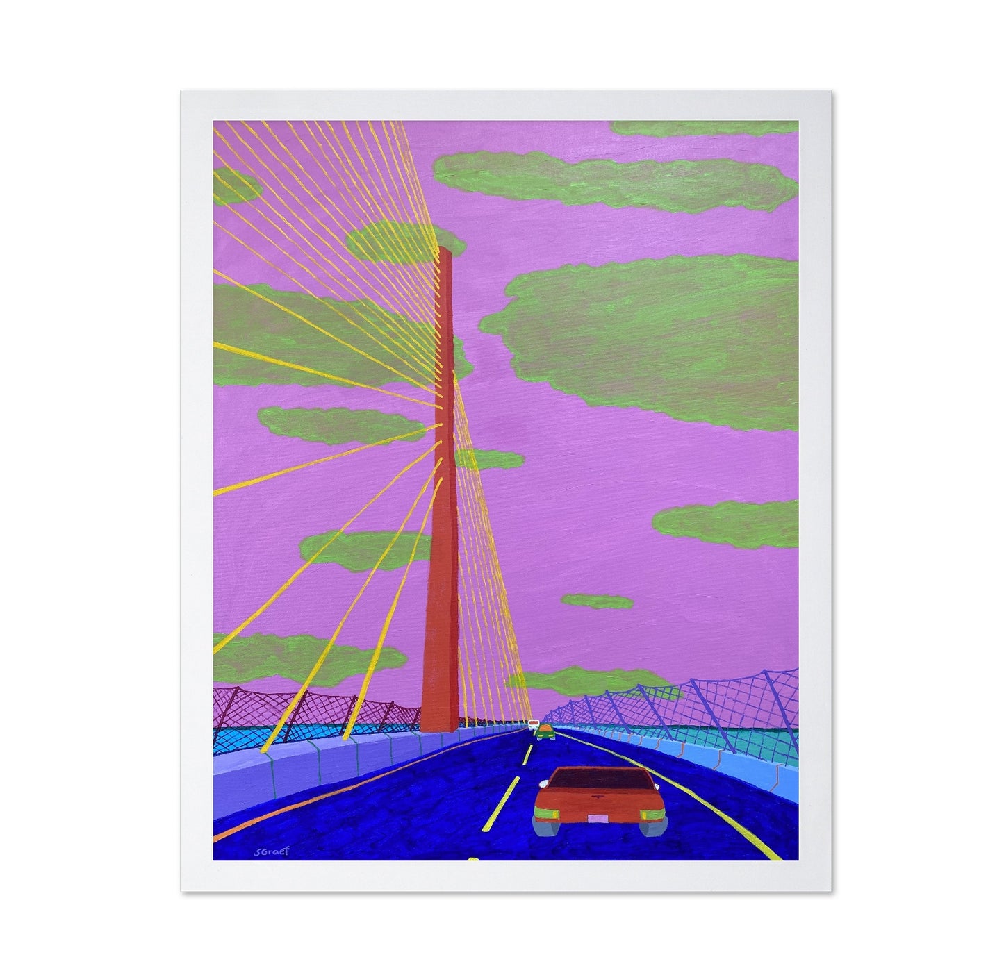 Colorful Bridge Drive