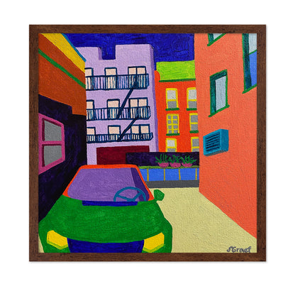 Colorful Urban Alley