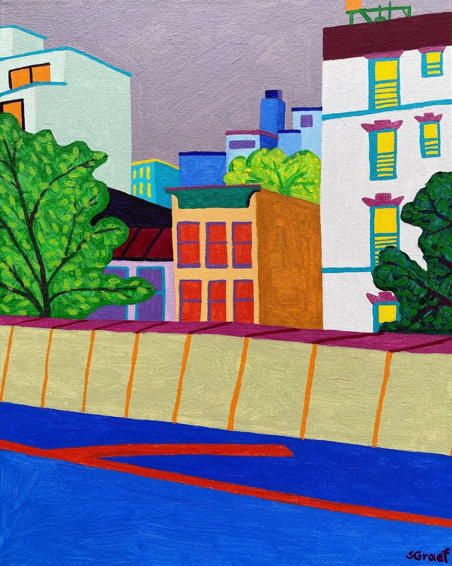 Colorful City Riverside