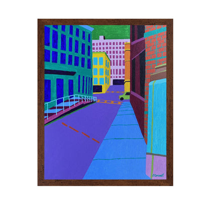Colorful City Street No1