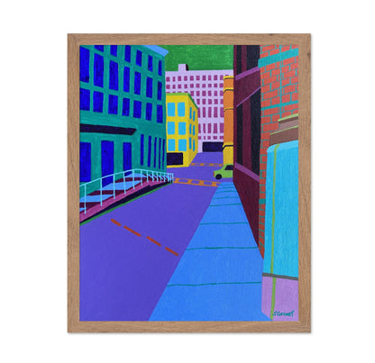Colorful City Street No1