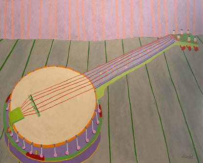 Colorful Banjo Strings