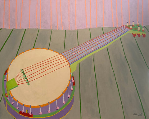 Colorful Banjo Strings
