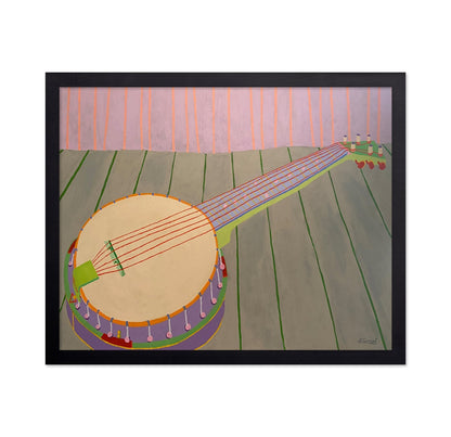 Colorful Banjo Strings