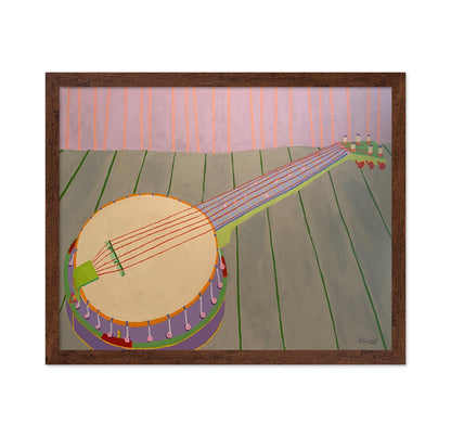 Colorful Banjo Strings