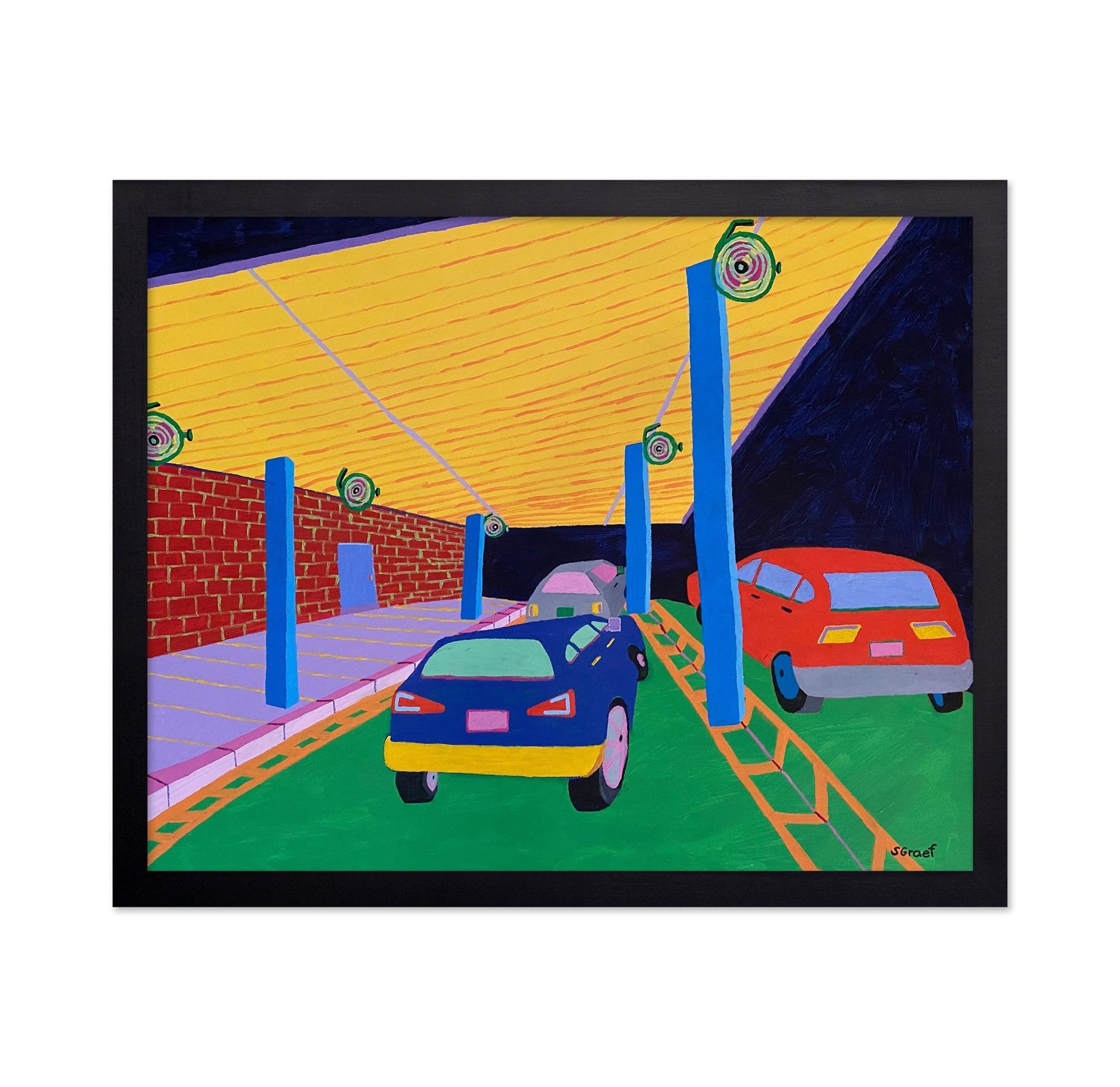 Colorful Parking Garage