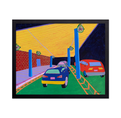 Colorful Parking Garage