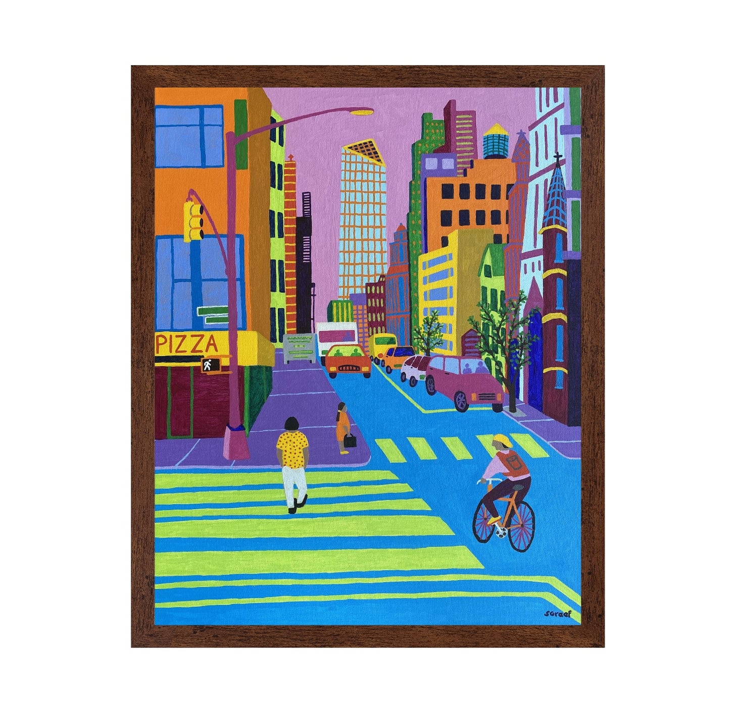Colorful City Street No2