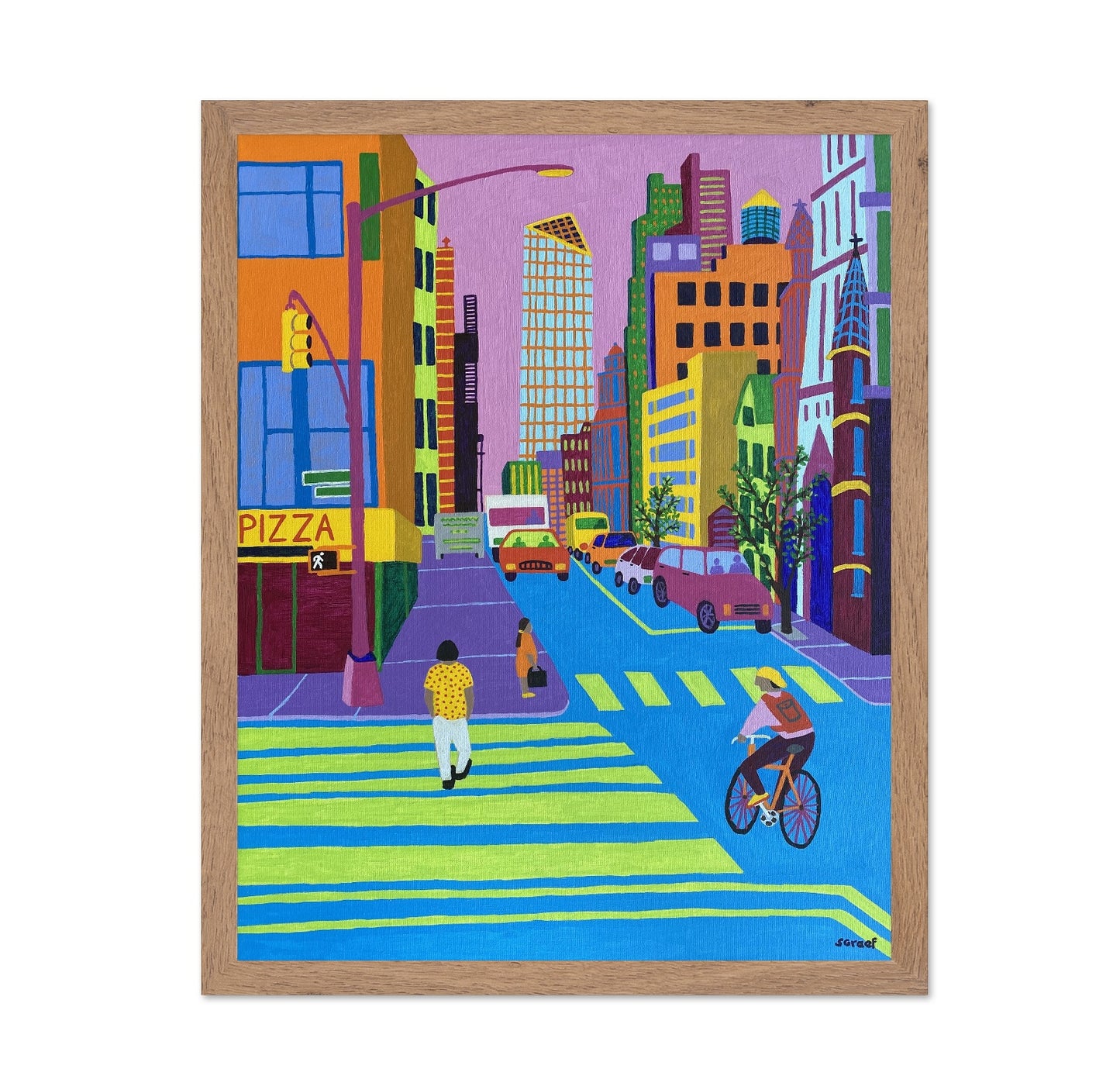 Colorful City Street No2