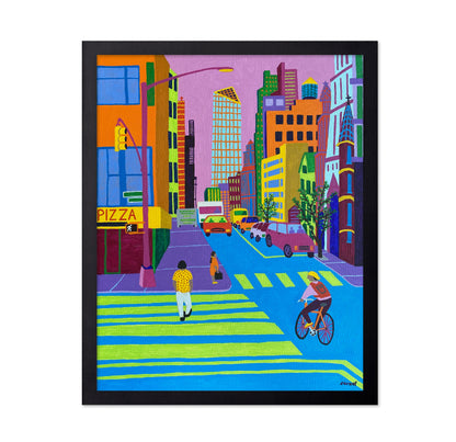 Colorful City Street No2