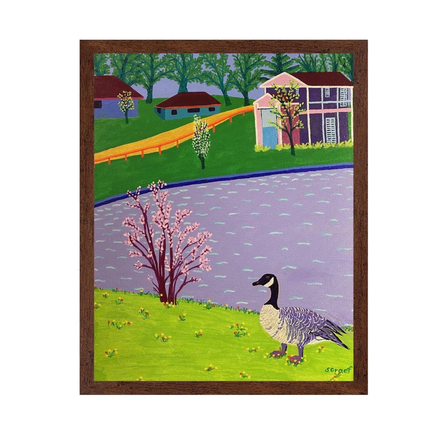 Goose by Spring Lake