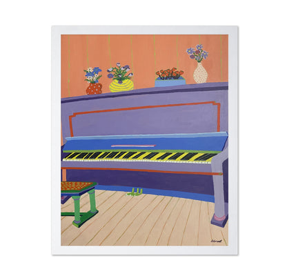 Colorful Piano Room