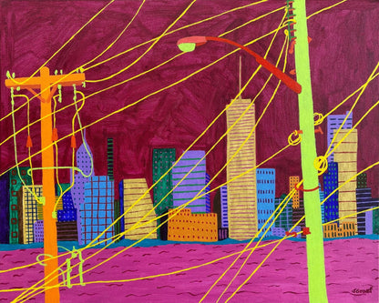 City Wires Skyline