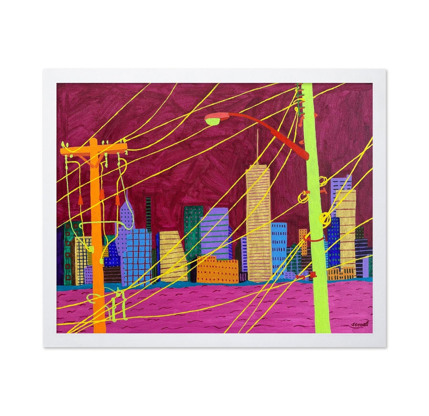 City Wires Skyline