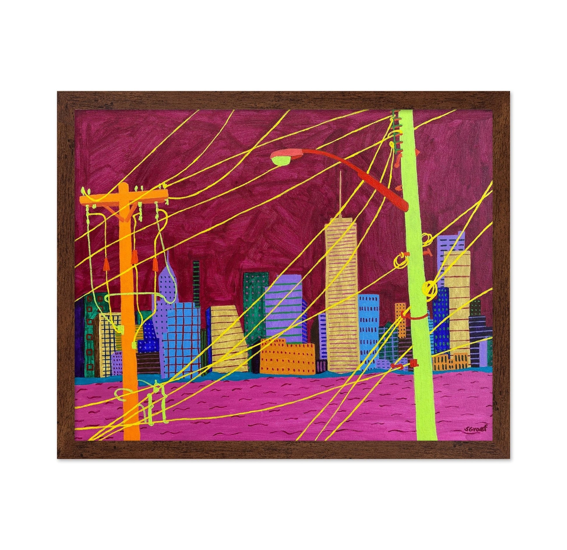City Wires Skyline