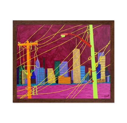 City Wires Skyline