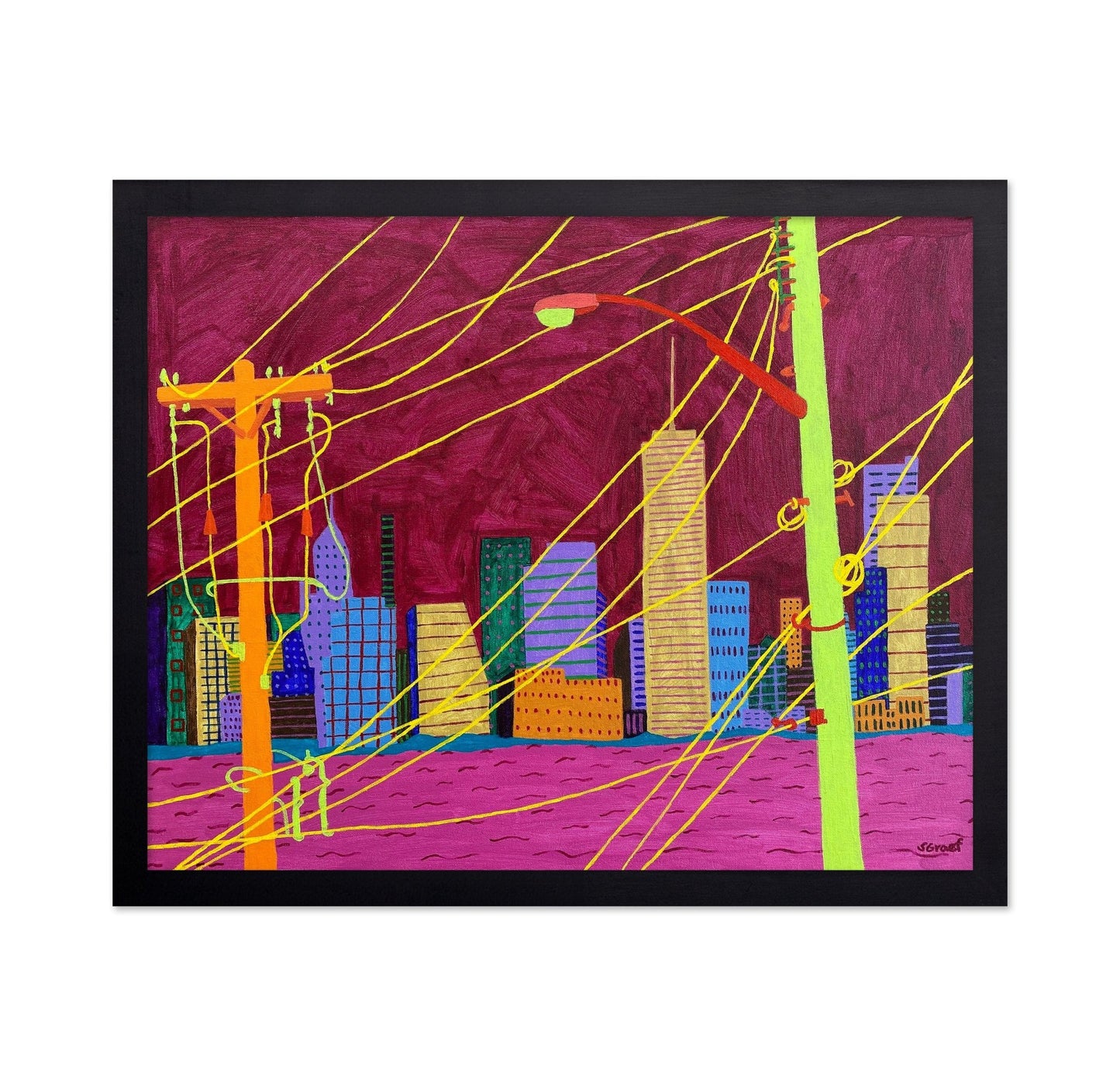 City Wires Skyline