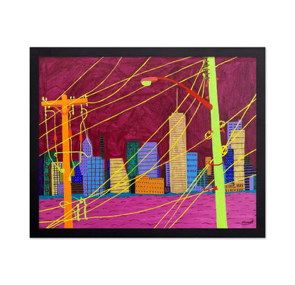 City Wires Skyline