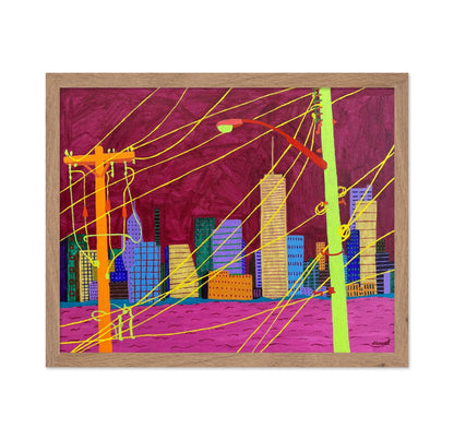City Wires Skyline