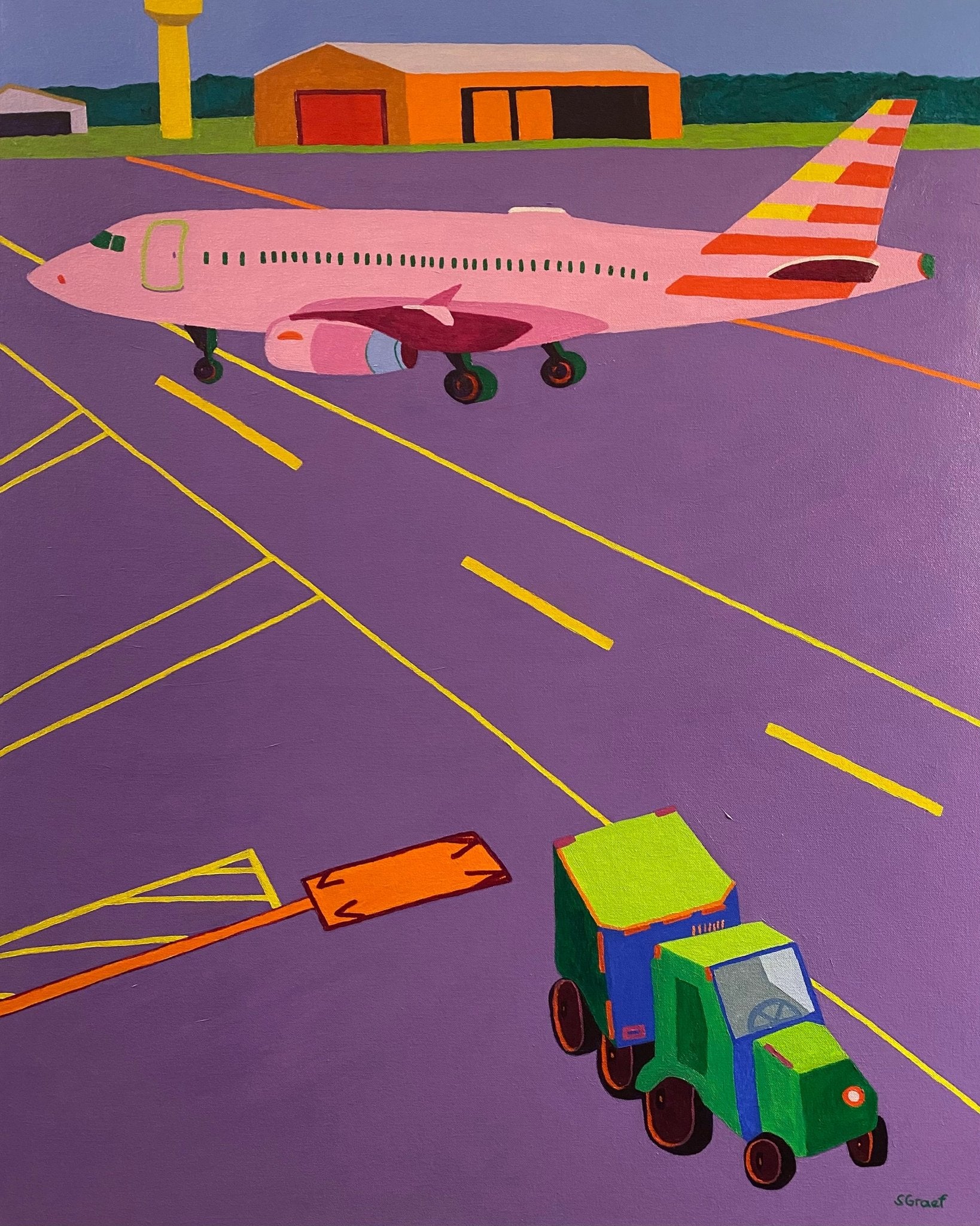 Airplane On Runway