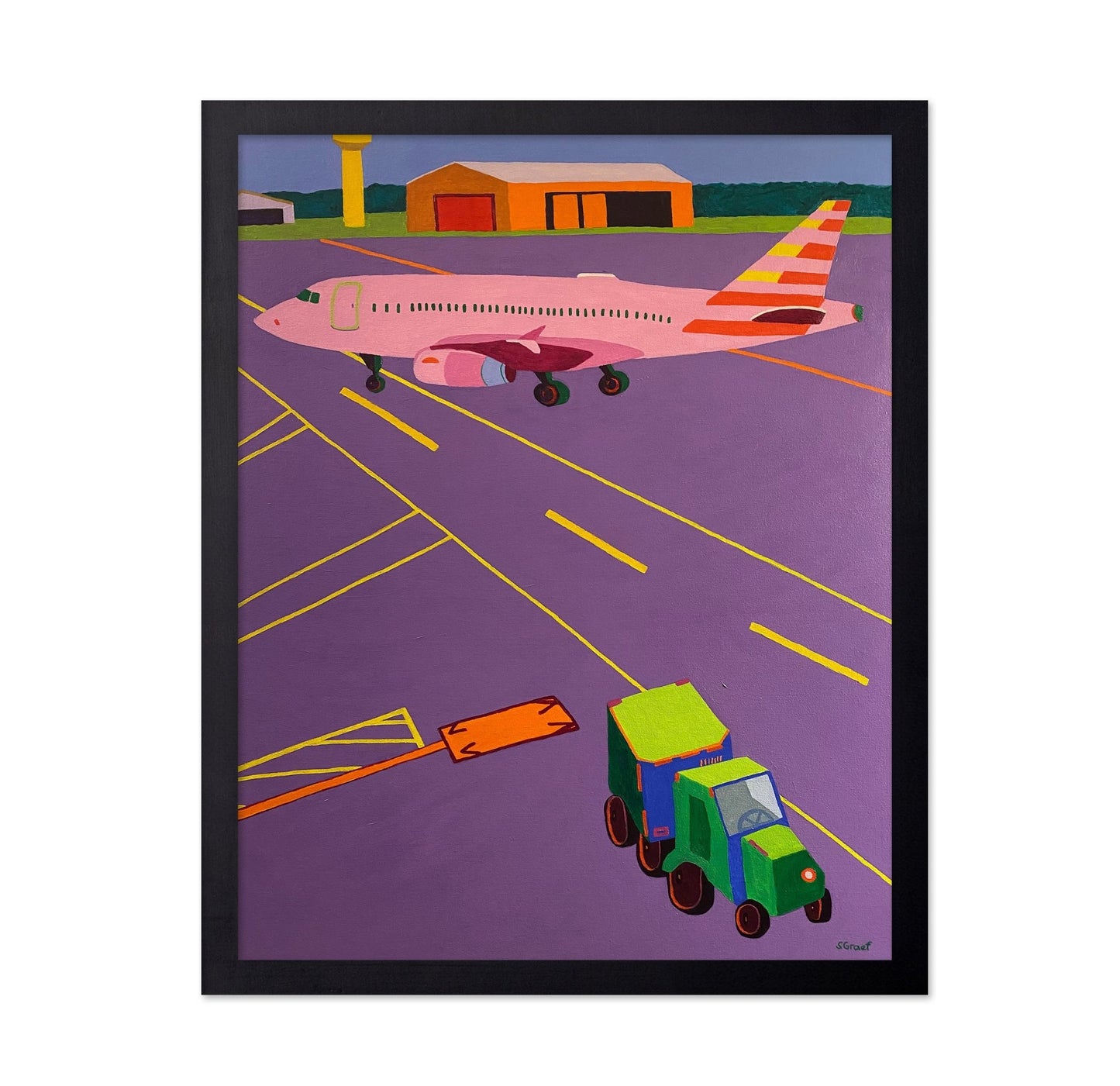 Airplane On Runway