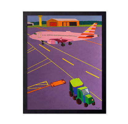 Airplane On Runway